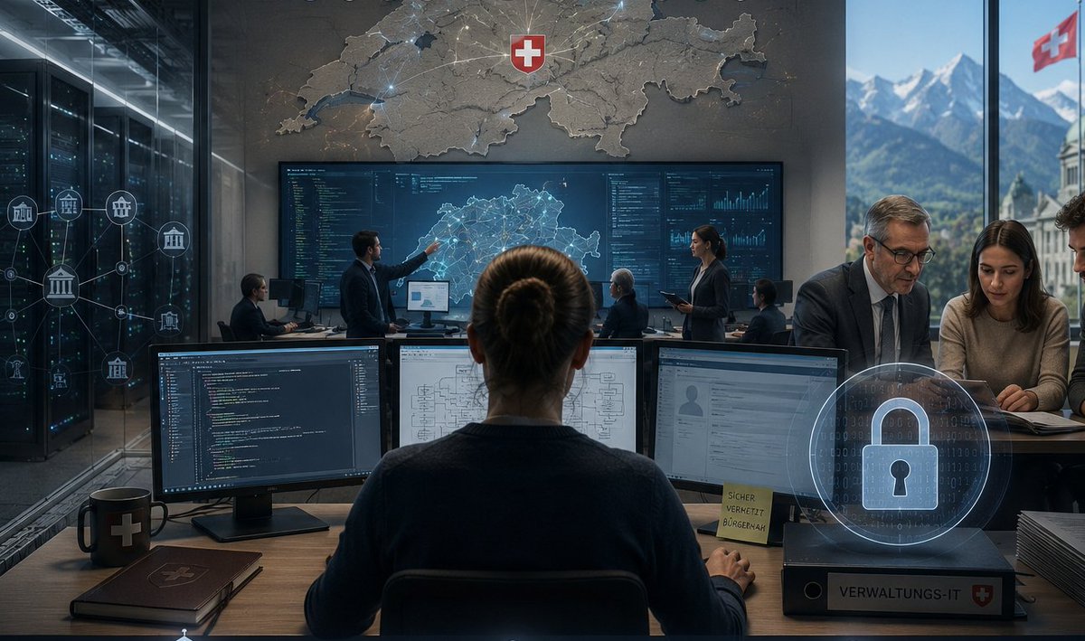 Help_ch's tweet photo. Warum Schweizer Behörden oft eigene Software bauen statt Standardlösungen zu nutzen

https://t.co/Lj0yXd5T2O

Warum entwickeln Schweizer Behörden oft eigene Software statt Standardlösungen? Die Antwort liegt tiefer als viele denken.

#Digitalisierung #Datenschutz #DigitaleTransformation #SwissTech