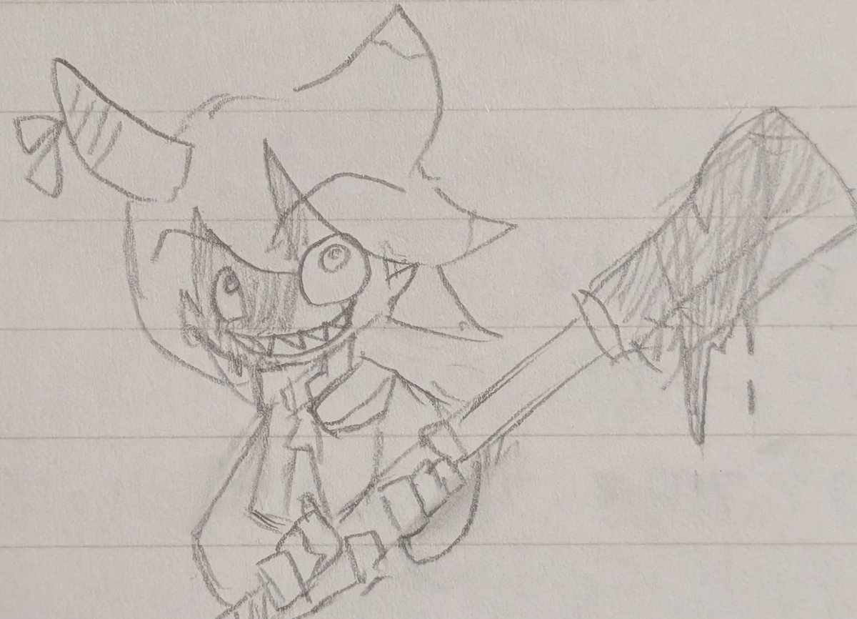 Cryex0's tweet photo. これは適当にオリキャラ考えてたら誕生したヤバい人 https://t.co/Pe8jYnaM8c