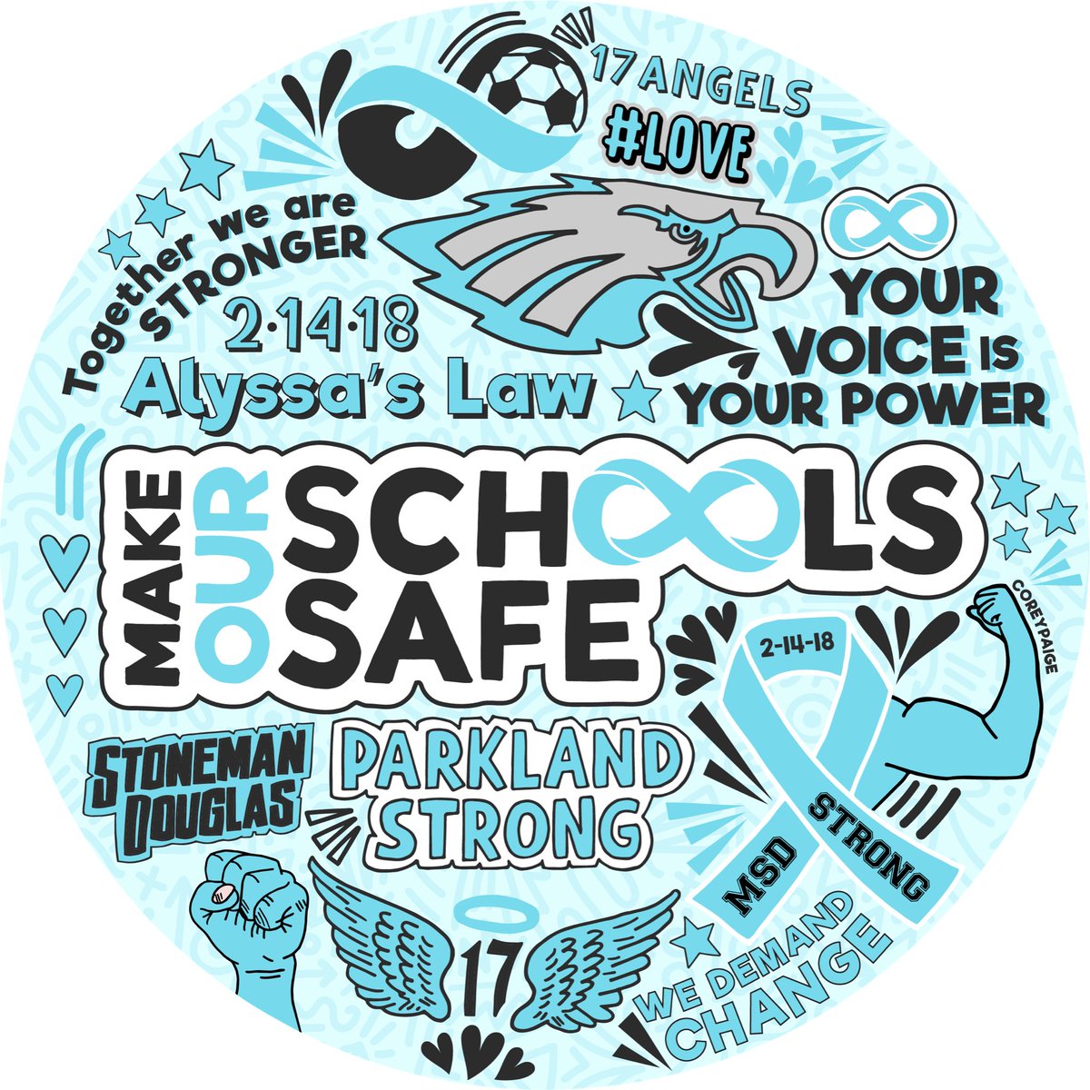 MakeSchoolSafe8's tweet photo. Go to https://t.co/5fncEMR5iX to join the school safety movement! https://t.co/zCnr13WsQc