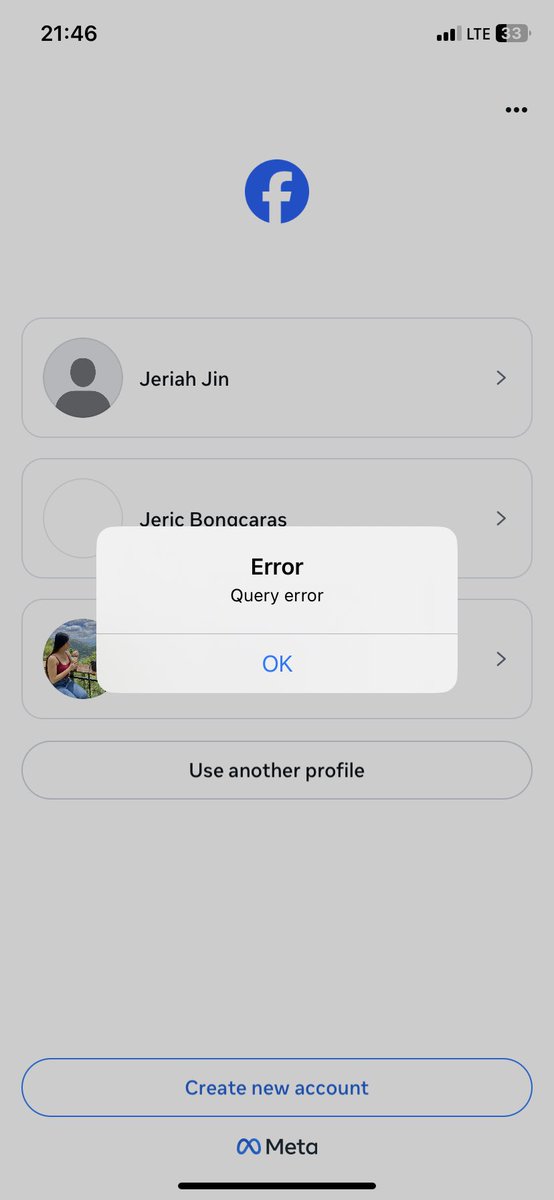 quiteljoan's tweet photo. Anyare? Akala ko ako lang 😅 #facebookdown https://t.co/7lp3siBLEt