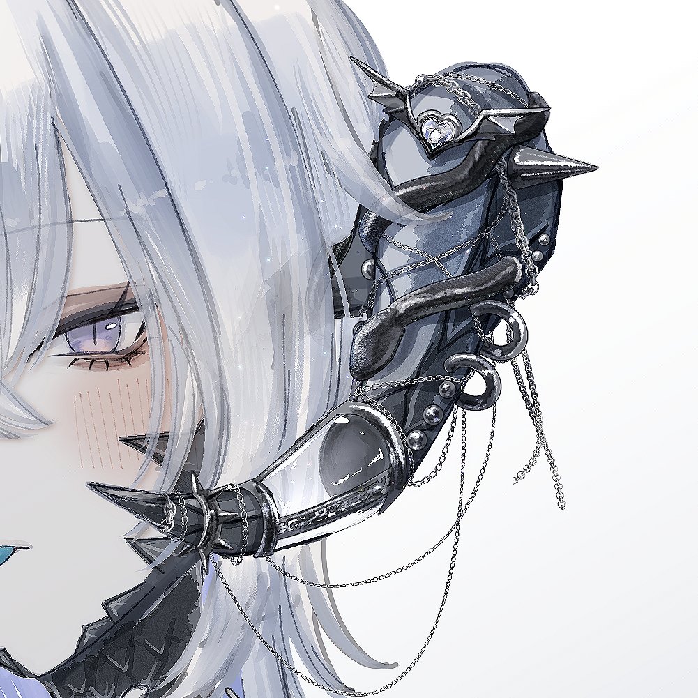 mjellym's tweet photo. 最近描いた角アクセ https://t.co/XN56wGknKb