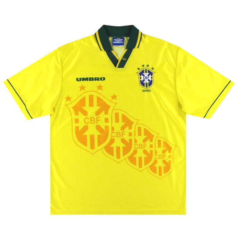 90sfootball's tweet photo. Who's the first player you think of when you see this Brazil shirt? https://t.co/oyCkrNgHuO