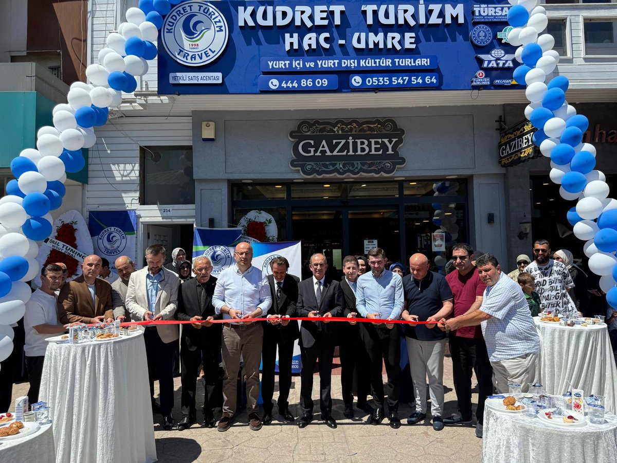 oguzalkas's tweet photo. 📍SERDİVAN AÇILIŞ 

Adapazarı ve Serdivan İlçe Başkanlarımızla birlikte, Serdivan ilçemizde faaliyetlerine başlayan Kudret Turizm Seyahat Acentası’nın açılış programına katılarak hayırlı olsun dileklerimizi ilettik.

Şehrimizin ekonomik hayatına katkı sunacak her yeni yatırım ve girişimi kıymetli buluyor; işletme sahiplerine bereketli kazançlar, çalışanlarına muvaffakiyetler diliyoruz.

Rabbim hayırlı, bol ve bereketli işler nasip eylesin.

#KudretTurizm #Serdivan #Sakarya #Adapazarı #Turizm #Seyahat #HayırlıOlsun #EsnafımızınYanındayız #ÜretenSakarya #MHP #MHPSakarya #OğuzAlkaş #Cumhurİttifakı #SakaryaİçinÇalışıyoruz