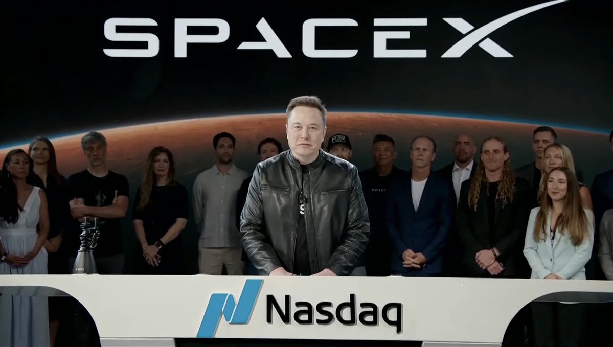 coinspace_'s tweet photo. 【速報】

SpaceXがナスダックに上場

同社は18,712 BTCを保有し、世界で8番目に大きなビットコイン保有企業となりました🔥 https://t.co/QsDqJQEreY