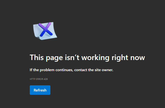 JaypiDaGreyt's tweet photo. naging error 429 na sya hay nako kinakabahan ako HAHAHAHA #facebookdown https://t.co/rNNluaYNjw