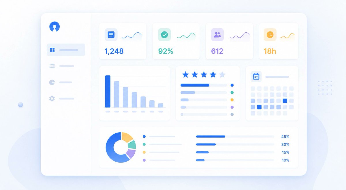 OpnForm's tweet photo. OpnForm v2 adds a new submission summary dashboard 📊

See field-level insights, distributions, ratings, numeric stats, dates, payments, and more without exporting your data first.

https://t.co/CJVvecAdag https://t.co/VeIz3e3J14