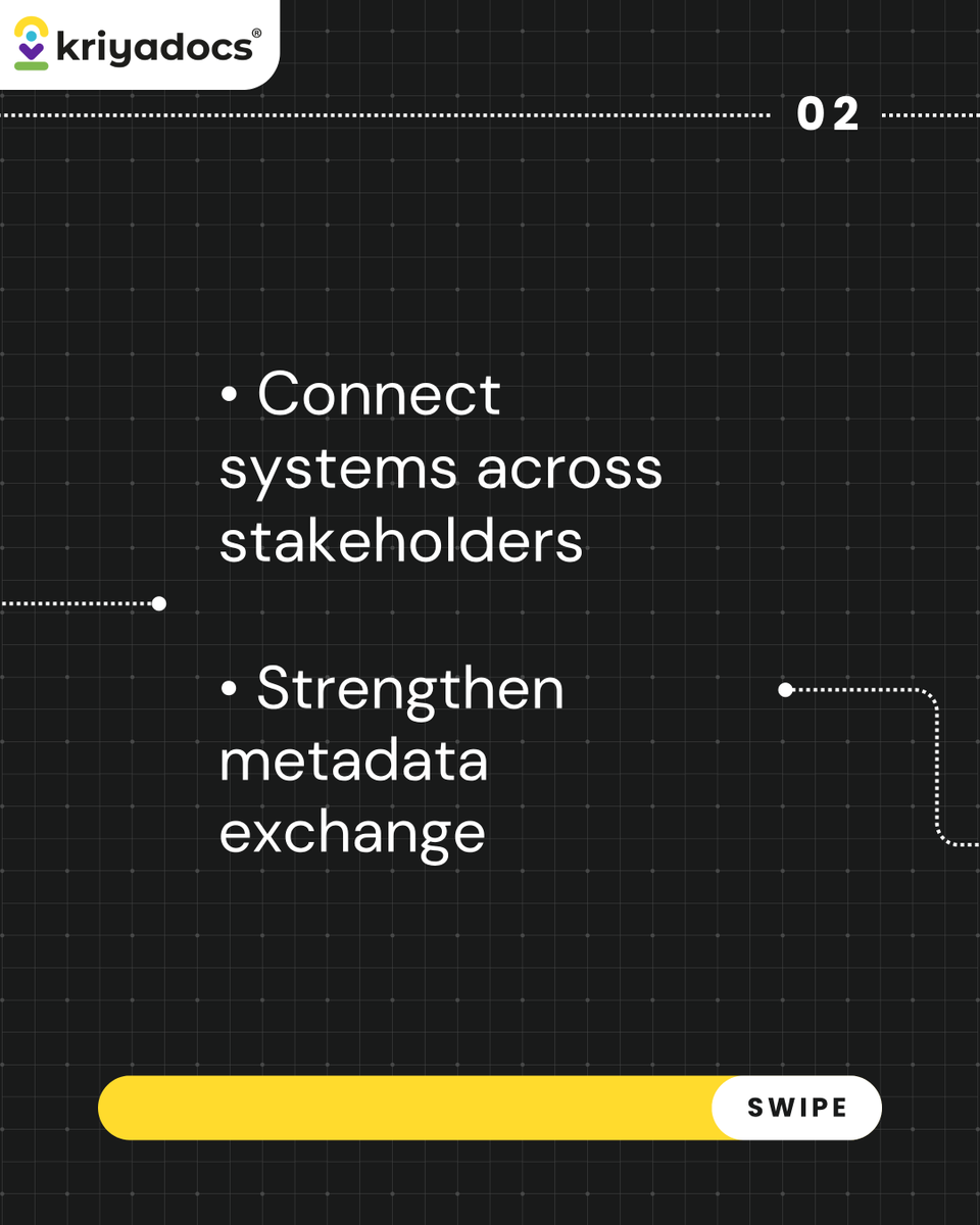 Kriyadocs's tweet photo. [1/3] Smooth Open Access workflows depend on accurate information moving between systems with ease.  

As OA programs become more complex, publishers need reliable ways to exchange metadata and improve reporting across multiple stakeholders. https://t.co/8pqHzz52MM