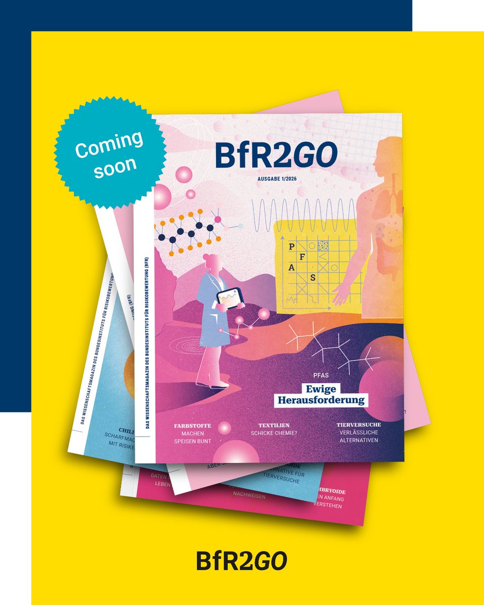 Coming soon, the new isseu of BfR2GO.