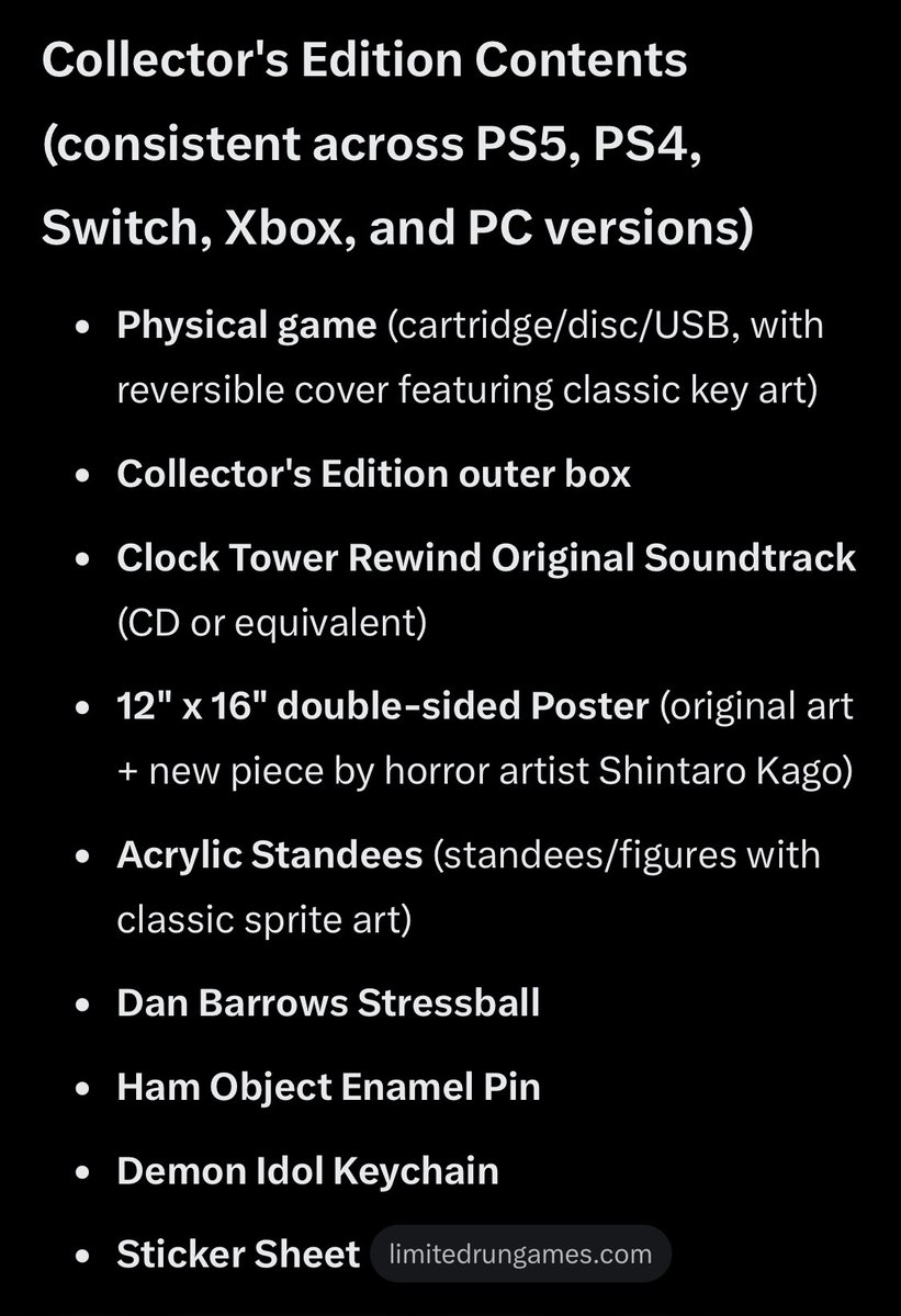 Stephen_Coco's tweet photo. @crazyzombee @Wario64 Grok provided this list (I screenshot) and suggested using this link:
https://t.co/xG7s84TuRZ https://t.co/Q0SvAASqPM