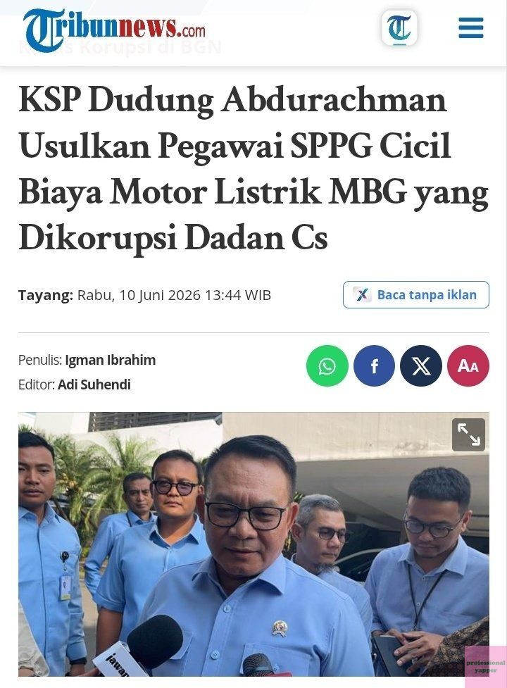 yappingfess's tweet photo. yang korupsi siapa yang suruh tanggung jawab siapa ? yap!
42 juta harga motor  listrik nya wkwkwkw https://t.co/J9ljFuAM3p
