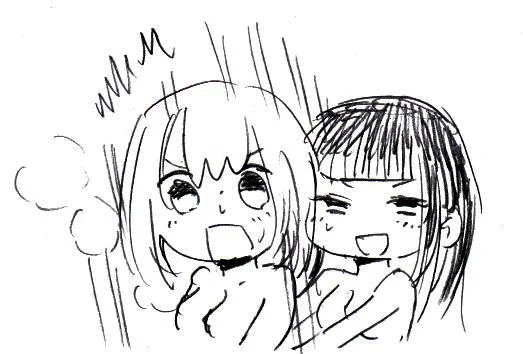 辻田&周防。いやあ風呂っていいもんですね。 