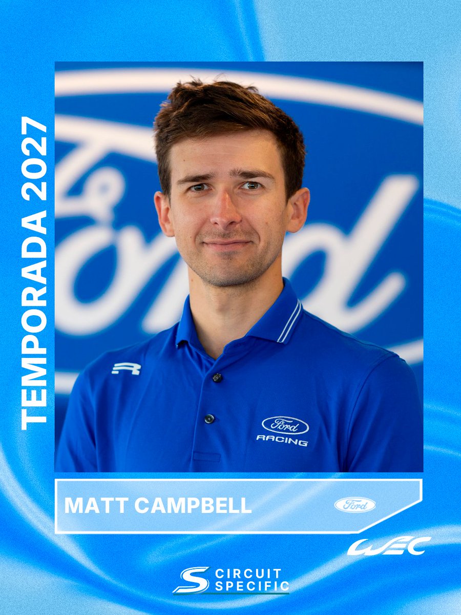 Circuit_Spec's tweet photo. 📣 Ford ha anunciado sus nuevos fichajes para su nuevo programa Hypercar!

🆕 Nick Yelloly, Tom Blomqvist y Matt Campbell se unen a la de fábrica Ford junto con Mike Rokenfeller, Sebastian Priaulx y Logan Sargeant. https://t.co/BiR0UpXI1v