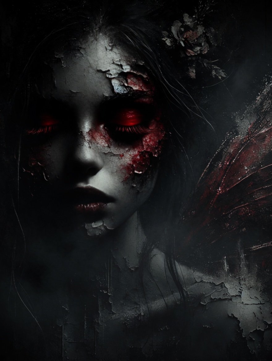 _Lady_Raven_'s tweet photo. I want to sink my nails into the cage of your ribs,
to peel the wings from your back and leave you raw,
shattering the divinity you hide behind
until you are anchored solely to my ruin.

I want to be the venom singing in your pulse,
a dark, intoxicating rhythm that consumes you
until your heart pounds only for my hunger.

Let this be our final sanctuary—
a fire that knows no threshold,
a violent, unholy need
where we tear each other limb from limb
only to coalesce in the wreckage.

We are no longer lost to the dark,
but forged anew in this jagged entanglement,
two souls merging into one unbreakable flame,
staying broken, staying tethered.

You... perfectly mine.
Me... perfectly yours.

#BornBattleReady