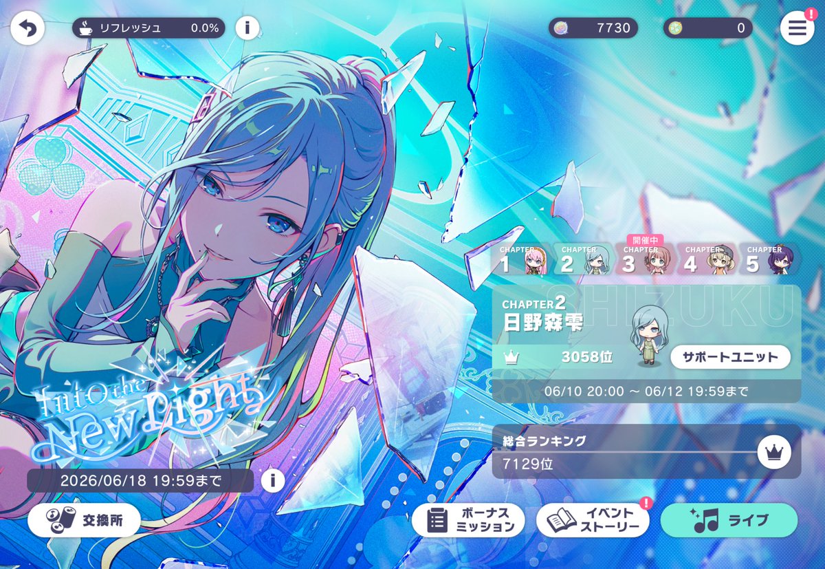 iNaz2Z's tweet photo. あと1曲走ってれば3000位↑だったらしい😇 https://t.co/BfepSQq8dc