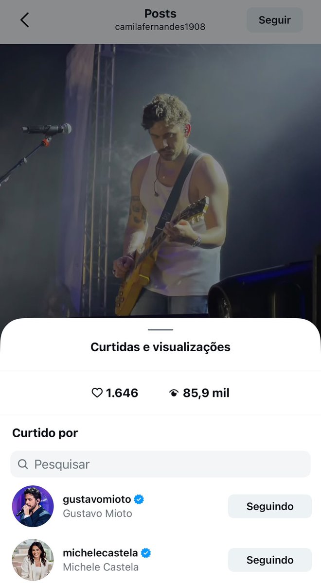 BatyLoc5322's tweet photo. @keli1709 @cat_tuita Fui lá no insta da Camila atualizar pra vcs. Tem base um negócio desses. Assistam o vídeo as fãs chamando de gostoso. Avisem a Michele Castela pra parar, avisem ela também que ele e tóxico e fez mal pra filha dela. Kkkkkk https://t.co/rV0sP8cnaS