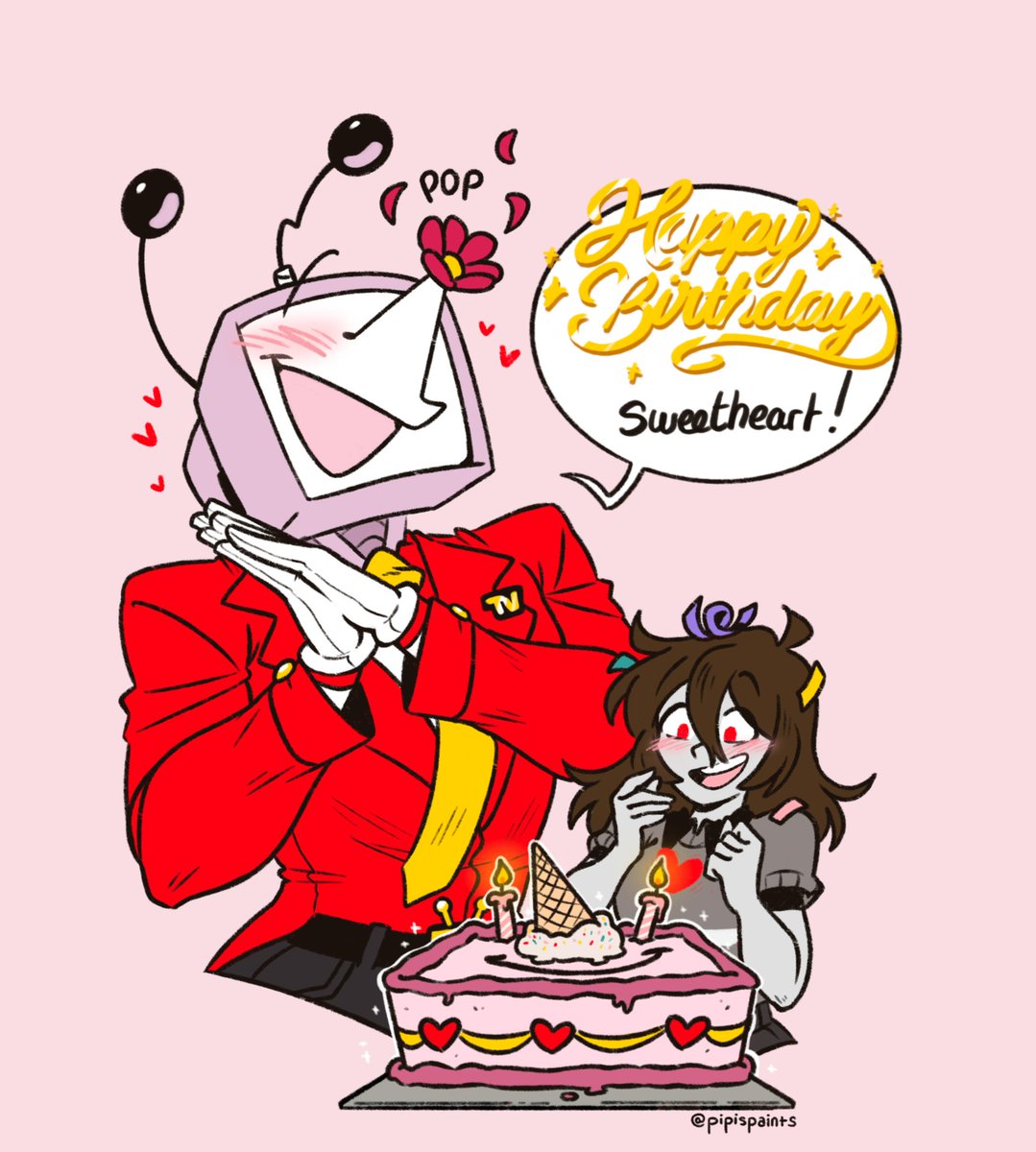 pipispaints's tweet photo. It’s my birthday!! 🎉 If you want, you can draw me something small on Magma (it would make me really happy) 🥹💖

https://t.co/Mef8eTRKIO https://t.co/eeGq4qv7aT