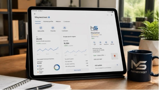 Maynestreetcom's tweet photo. Ready for 'Ask Maps'? 🗺️ SEO builds trust with AI, while ads grab instant leads. See why local shops need both in 2026. 🚀

Guide: https://t.co/BcyhHH33vj

#LocalSEO #AI https://t.co/TS5cB4Tfwf