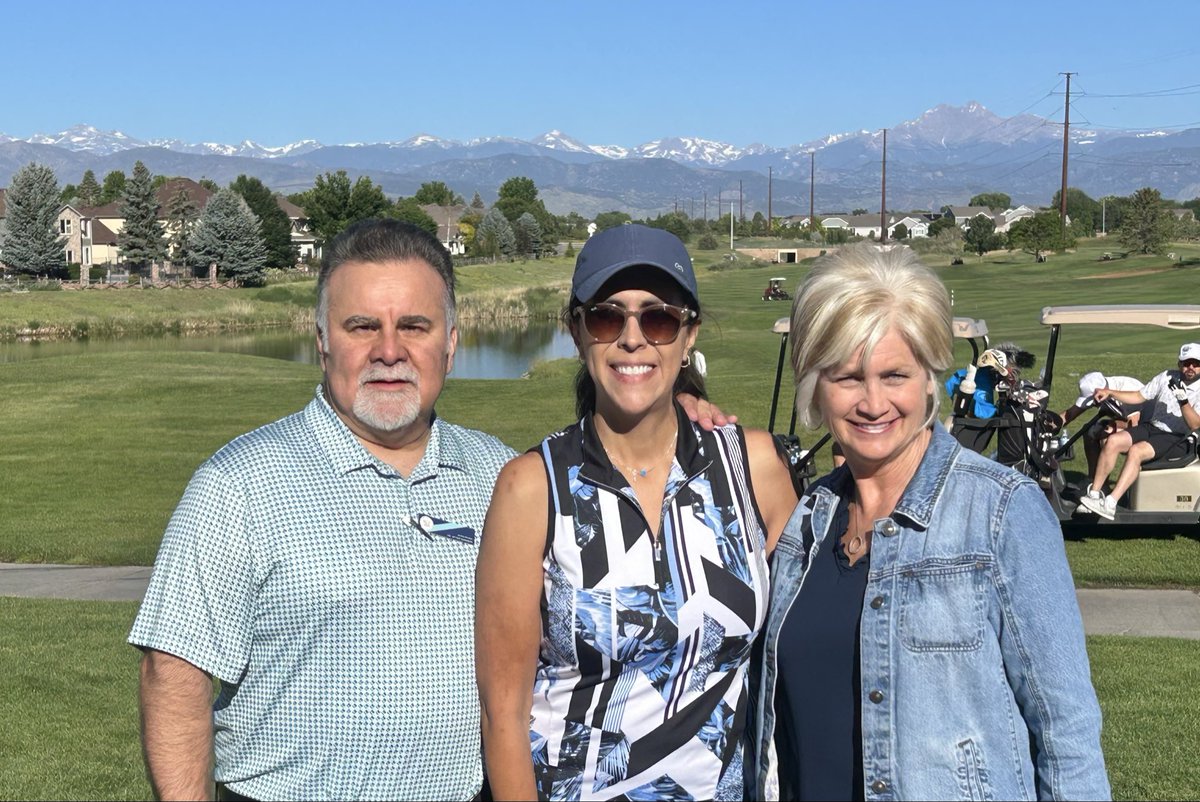 SVVSDsupt's tweet photo. It’s a beautiful day for the Hispanic Education Foundation Golf Tournament. Thank you @hef_longmont for the support you provide to our @SVVSD students, and thank you to all of the St Vrain teams participating in the tournament today. https://t.co/c2S5LlymKx