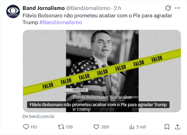 pamcosta21's tweet photo. Caraca, a mentira dos petistas foi tamanha que nem as agências de checagem tankaram. https://t.co/sx5TKoNgcG