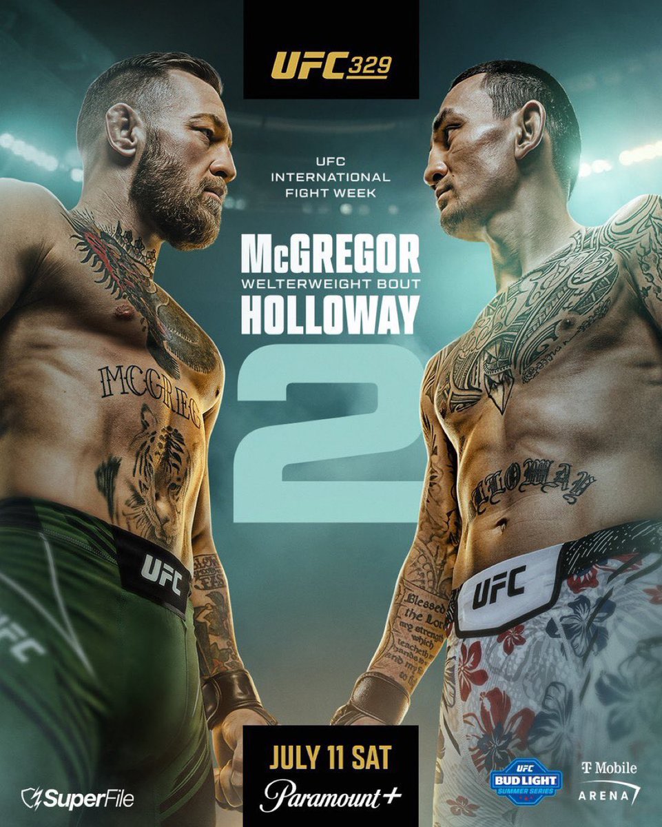 DobermanMMA's tweet photo. When it comes to boxing, Max Holloway is going to win this one.
#UFC329 https://t.co/NxSCLImzXE