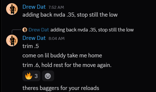 Drew_Dat9's tweet photo. Baggers, then more baggers today for the degens all before breakfast.  Early day for me maybe. https://t.co/XgfLReNtIG