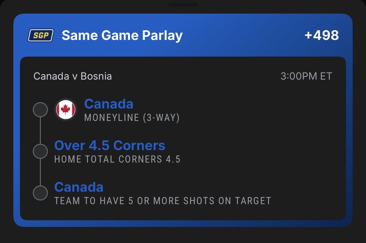 TLRShow_'s tweet photo. 🇨🇦 Canada v Bosnia 🇧🇦 

Let's have a day 🫡⚽️ https://t.co/nGuV3CWlfz