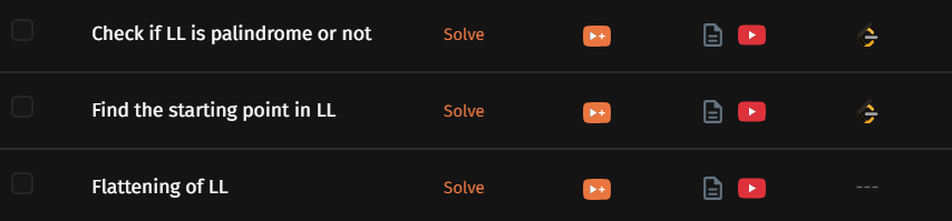 Koki_4241's tweet photo. Day 12 of the #SDESheetChallenge 

Solved:
✅Palindrome Linked List
✅Linked List Cycle II
✅Flattening a Linked List

Linked Lists have taught me one thing:
One wrong pointer = 30 minutes of debugging 😭

@takeUforward_ @striver_79
#LeetCode #DSA #Java #45DaysOfCode https://t.co/ZGn2KU9vgH