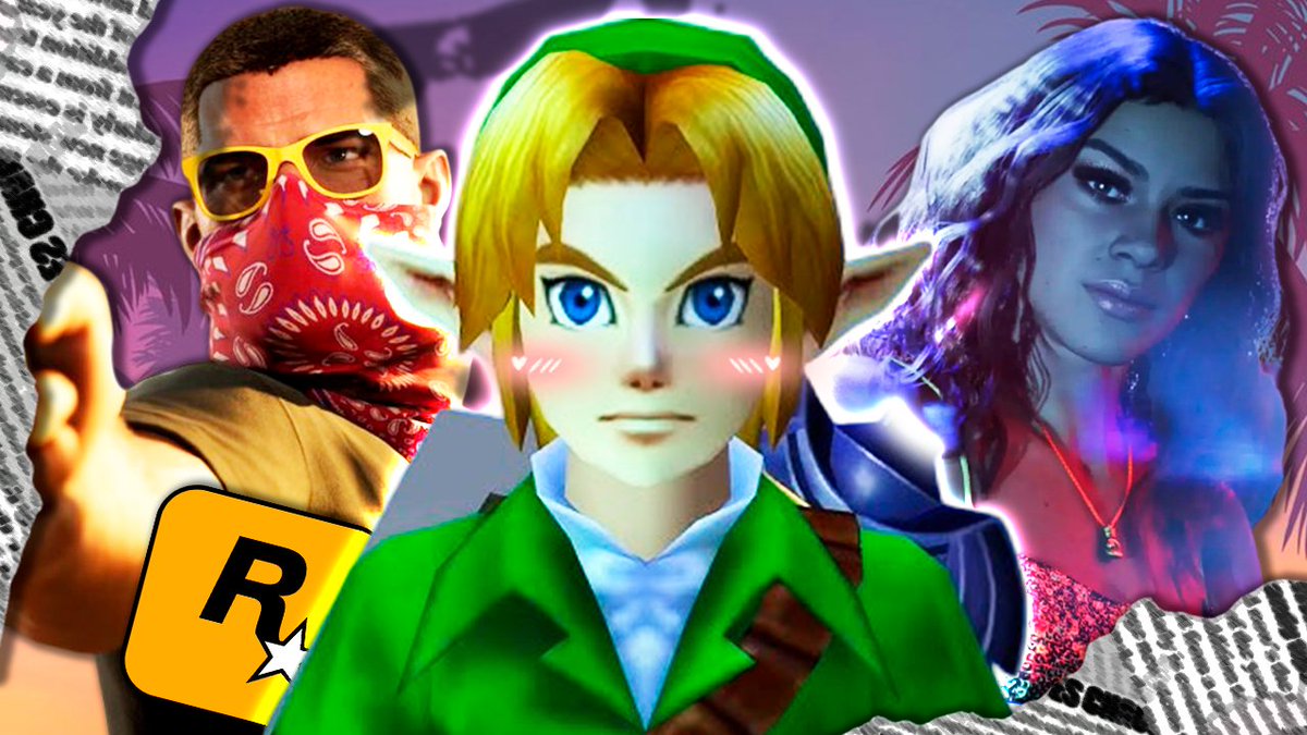 Nascente_Lulu's tweet photo. Infelizmente eu não pago o premium dessa rede pra poder largar um textão aqui sobre a polêmica do GTA 6 contra o Ocarina of Time, então meio que...VÍDEO NOVO LÁ NO CANAL!

Bora falar sobre isso, o vídeo tá MUITO bom!👀
Se ver esse tweet, me ajuda a divulgar com um RT🙏

Link no🧵 https://t.co/12AV1LuTv6
