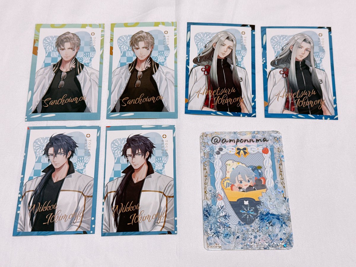 amponnma's tweet photo. 交換 譲渡
アニメディア 刀剣乱舞 とうらぶ 7月号 内番フォトカード

譲）山鳥毛 日光 姫鶴

求） 則宗>南泉 100/枚+送料

キャラ毎の方優先
お気軽にお声掛けください https://t.co/IWwjI9hZzw