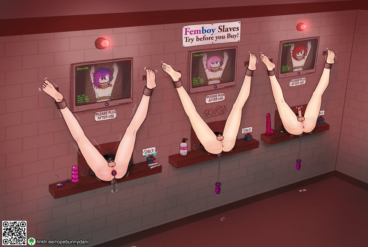 ropebunnydani's tweet photo. Looking at old art again. I feel like I need to do more "through wall" stuff :3 
This was a silly old story series I made ages ago called Wall of Bussy :P 
Guest star Rory belongs to @BoredArse https://t.co/HxXtwvfawc