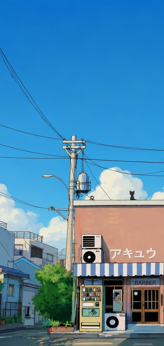 Nythis110929's tweet photo. Anime Background - Sakamoto Days 😼 https://t.co/LRnB2g6HNl