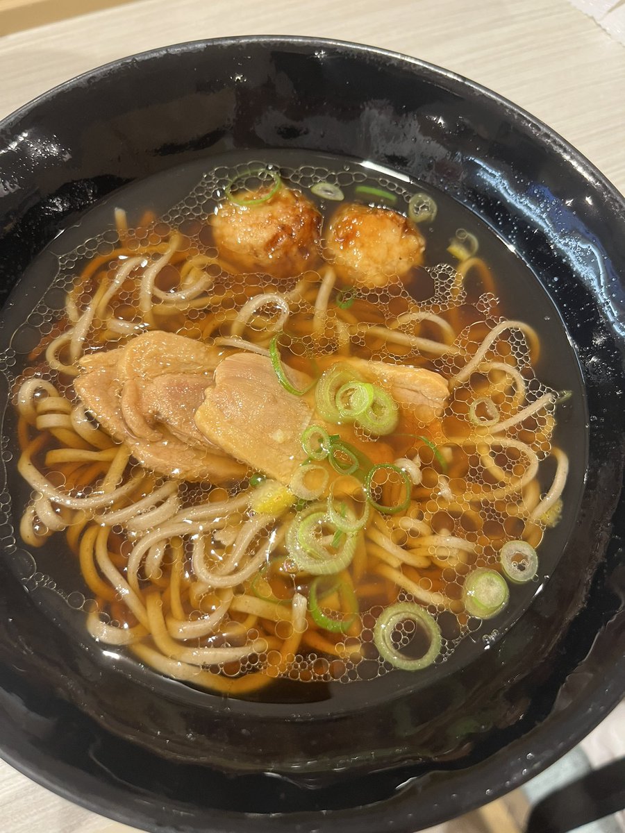 sochi_SNO's tweet photo. 鴨そば https://t.co/K3Di3AJUuN