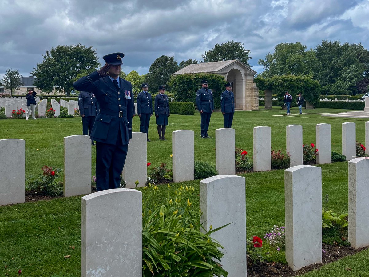 rafboulmer's tweet photo. Last week, personnel from RAF Boulmer and the Air Command and Control Force marked the 82nd anniversary of D-Day with a visit to Normandy. 

The week concluded with a ceremony on Omaha Beach, near the 21 Base Defence Sector Memorial.

Full story here: https://t.co/JGHBH3tyUf https://t.co/KpDUS1atnT