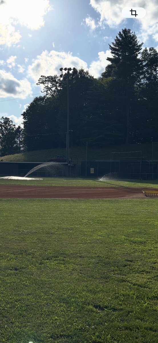 CoachPerk's tweet photo. I mowed my IF on Monday and Friday.  I mowed my OF on Wednesday.  

I sprayed weed-kill on Mon. and Wed.  

I drug my IF skin on Mon. and Fri.

I watered my IF grass every evening.  

For a high school baseball coach with a natural playing surface, to do it right, he must work. https://t.co/vBkHpdKOM8