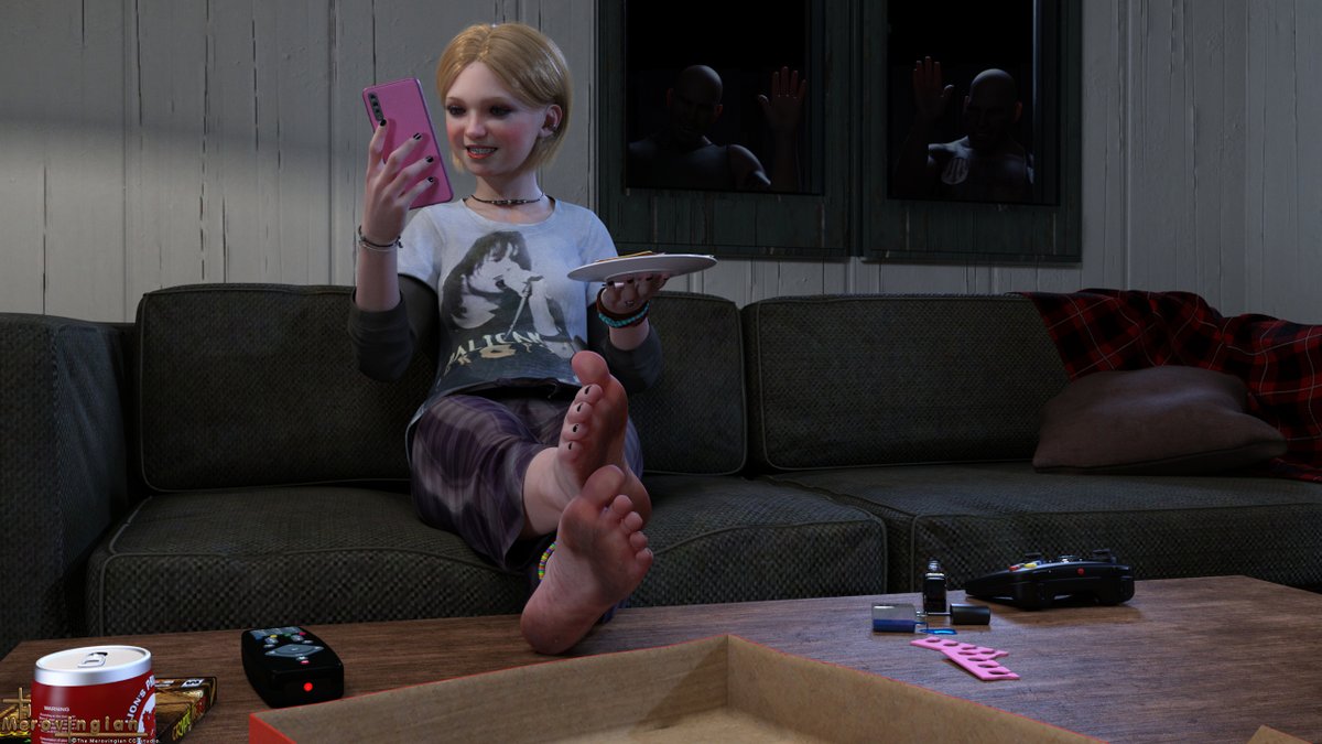 Merovingiancgi's tweet photo. Sarah break in series part 2 - download now (for subs)
Just Sarah hanging out alone until things go wrong and she's no longer alone... Download here: https://t.co/E3fgyKDEER https://t.co/70q5qfTh3e