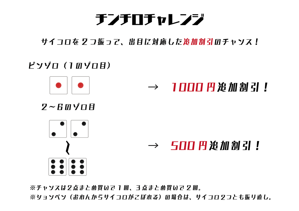 104GB_official's tweet photo. 6/14(日)に川崎市産業振興会館で開催の「THLC#2」に出展します!
特に、不可能トリックとFR777の在庫が1桁しかないのでお早めに!
なお、FR777は【再版予定なし】、不可能トリックは【年内の再版予定なし】となっております。
今回もチンチロチャレンジとキャッシュレス対応です!
#THLC
#THLC_2 https://t.co/cLD4vaLT2L