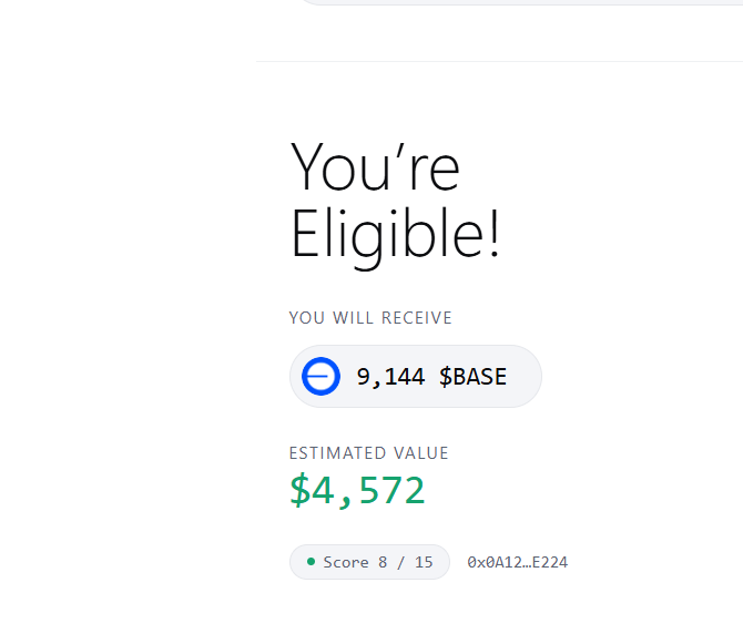 5xBTC's tweet photo. Most people want the $BASE airdrop.

Very few want to become the person who always qualifies for it.

Focus on consistency.
Unofficial calculator :- https://t.co/Z6ylrzHUsi
how many token you get comment here👇
like and retweet 😌 https://t.co/Xttr79bz6d