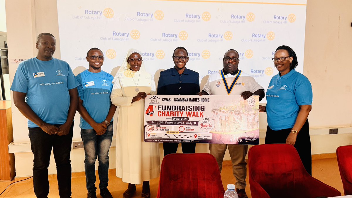 OfLubaga's tweet photo. During our weekly Rotary meeting, we explored “Why RYLA Rwanda 2027: Building Leaders Who Build Communities.” 

Rtn Edmond Safali, District RYLA Rotaract Chair 2026/2027, shared valuable insights on empowering young people through leadership, personal growth, and service. https://t.co/ZxWc8AAqZC
