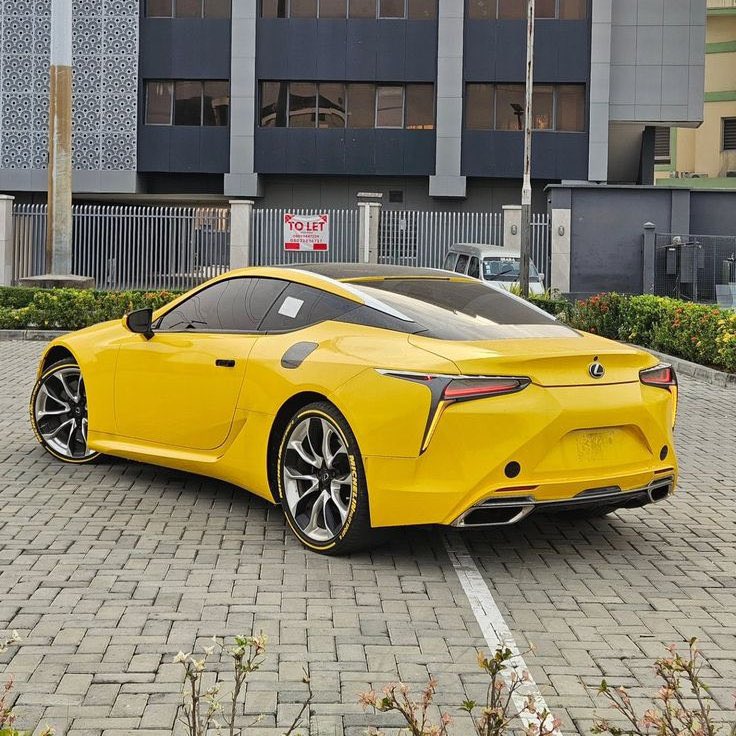 autocars420's tweet photo. 2026 Lexus LC 500 Coupe 💛A 5.0-liter naturally aspirated V8 🔥(471 hp) it rocket 🚀from 0-60 mph in 4.4seconds

Would you smash or pass??😮‍💨 https://t.co/TAThwh5rgR