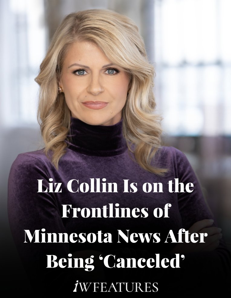 IWF's tweet photo. 'To me, there’s always the truth’: @lizcollin is a name & face recognizable across Minnesota after her 14-year tenure on WCCO. 

But after the 2020 riots, the mainstream media turned on her. 

Read the story:
https://t.co/uHsTQnisON