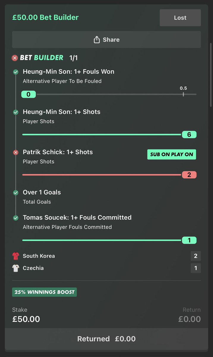 RyanTurgoose's tweet photo. @OptaAnalyst @OptaJoe @bet365 any chance of you updating yours stats and paying out on this bet, there is videos all over of schick having 2 shots !? https://t.co/doNTsqS0pT