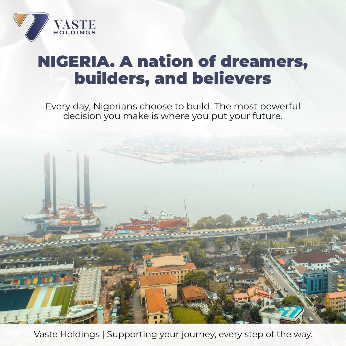 Vastewealth's tweet photo. Happy Democracy Day, Nigeria

Today is a reminder of what becomes possible when a people choose to persist.

We see that same spirit in every Nigerian who chooses to invest in their future and in this nation.

#DemocracyDay #InvestInNigeria #financenigeria #Vasteholdings https://t.co/nyFlHoa0Nf