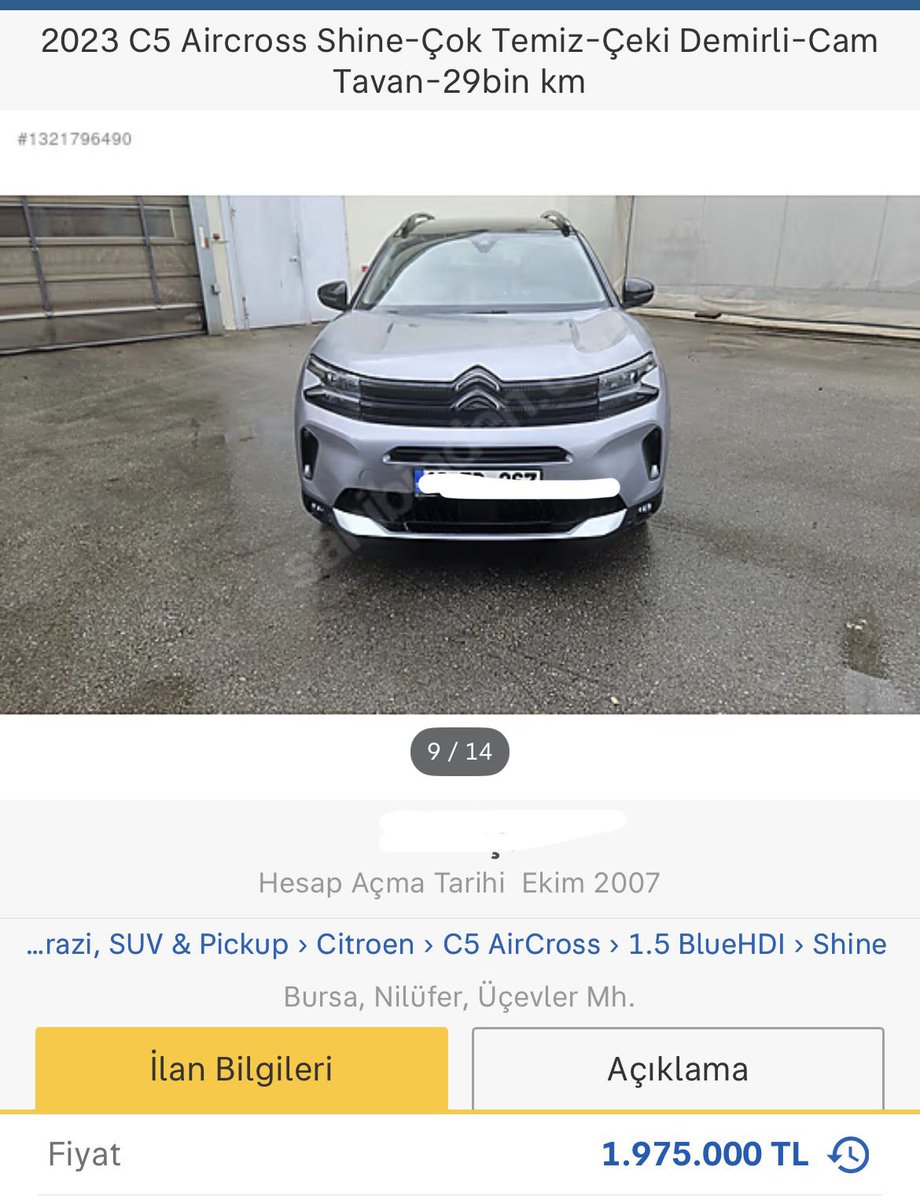 FinansDailyTR's tweet photo. 🚗💰 1.5M - 2M arası cebinizi delmeden, sanayilerde süründürmeyecek SORUNSUZ araçlar! 🔥

1️⃣ Citroen C5 Aircross 1.5 BlueHDi / EAT8
Sınıfının en konforlusu! EAT8 vites geçişleri ipek gibi, motoru (AdBlue/DPF dışında) sorunsuz. Konfor kralı! 🛋️
2️⃣ Suzuki S-Cross 1.4 Hibrit 
Japon sorunsuzluğunun ta kendisi! 6 ileri tork konvertörlü otomatik şanzımanıyla uzun yıllar sorunsuz gider. Konforu biraz geride kalsa da sizi sanayiye uğratmaz! 🇯🇵⚡
3️⃣ Fiat Egea 1.6 Multijet / DCT6
Türk halkının yıllardır 1 numarası! Uygun fiyat + çok sorunsuz dizel. DCT kuru tip, şehir içi ısınabilir → 100bin km’de kavrama değişimi düşünün. 💪
4️⃣ Peugeot 3008 1.5 BlueHDi / EAT8
Stellantis ikizi C5 Aircrossdan daha premium iç mekan! Aynı sağlam motor + EAT8 ama konforu C5’e göre konfor biraz geride, fiyatı biraz önde. ✨
Sizin tercihiniz hangisi olurdu? Yorumlarda belirtin! 👇
#SorunsuzAraba #İkinciEl #Otomobil #C5Aircross #SCross #Egea #3008
