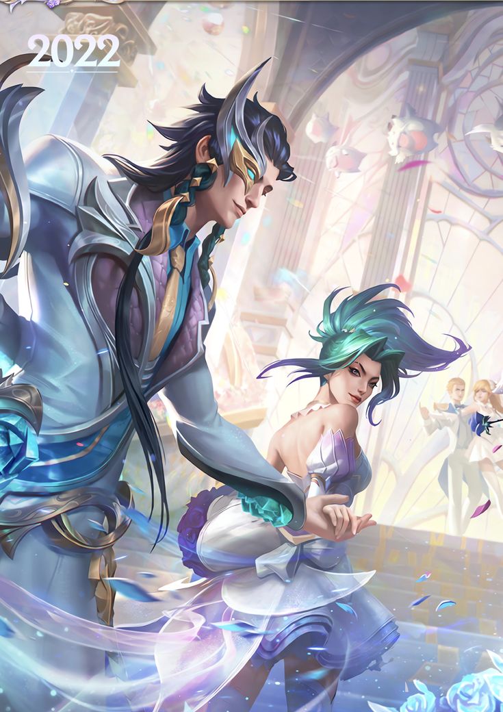 acervyone's tweet photo. tópico de dia dos namorados: acho fofo o conceito yone e akali no universo rosa de cristal https://t.co/N1K8Hy1QLf