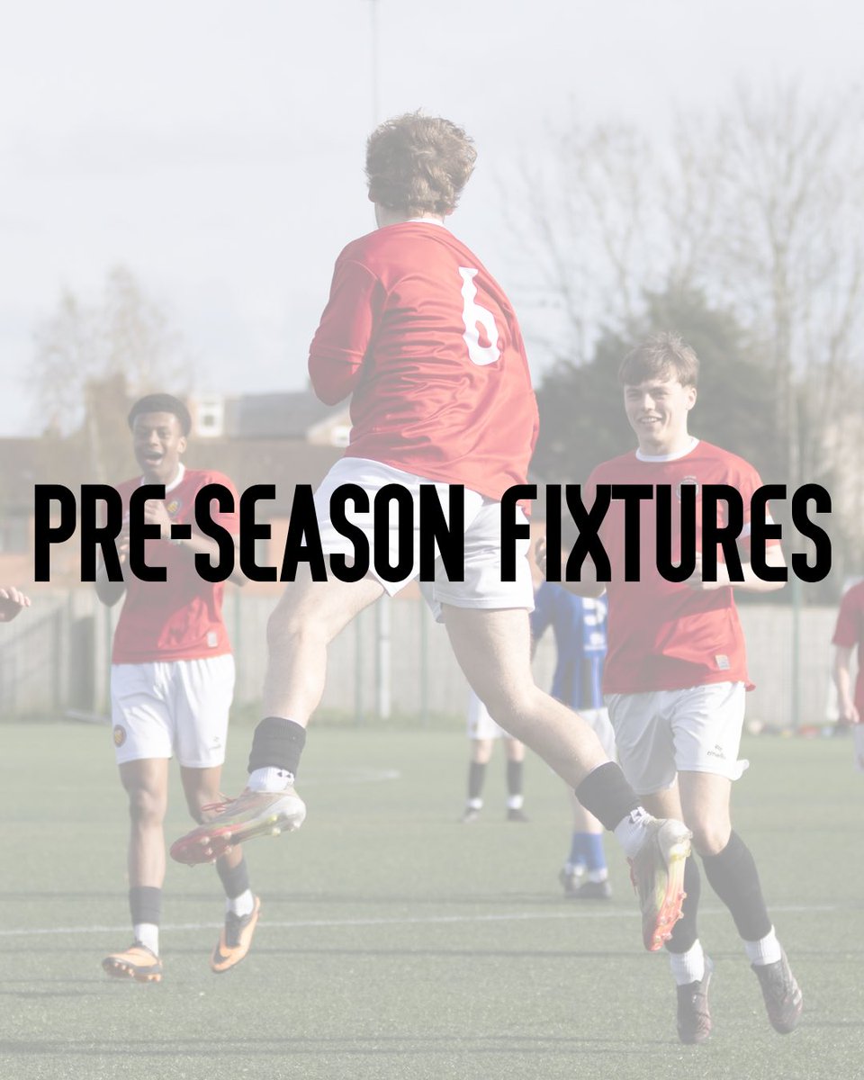 FCUnitedMcrU21's tweet photo. Our confirmed pre-season fixtures ⚽️ https://t.co/qhZ5rmu0Ez