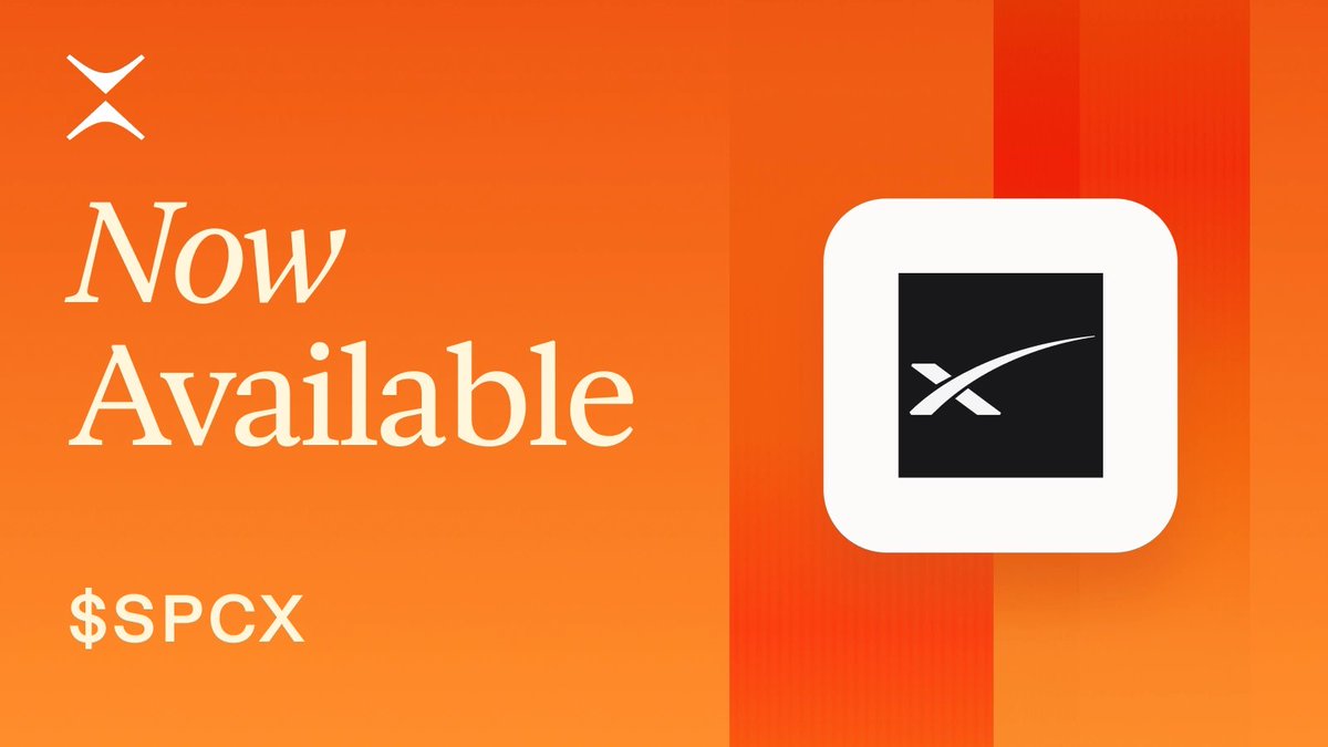 PhoenixTrade's tweet photo. Now live on Phoenix:

$SPCX - 15x leverage

Code: SPACEX

https://t.co/npeUFoJV6T