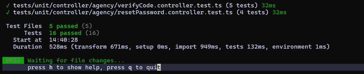SumitDixit00007's tweet photo. Wrote 16 unit tests , with each test suit focusing on 1 api related to agency and covering all the edge cases.

Challenges were setting up mock function for my unit tests to work in islolation.

Next , i will start writing integration tests for my api's. https://t.co/8rF9Xxm3O0