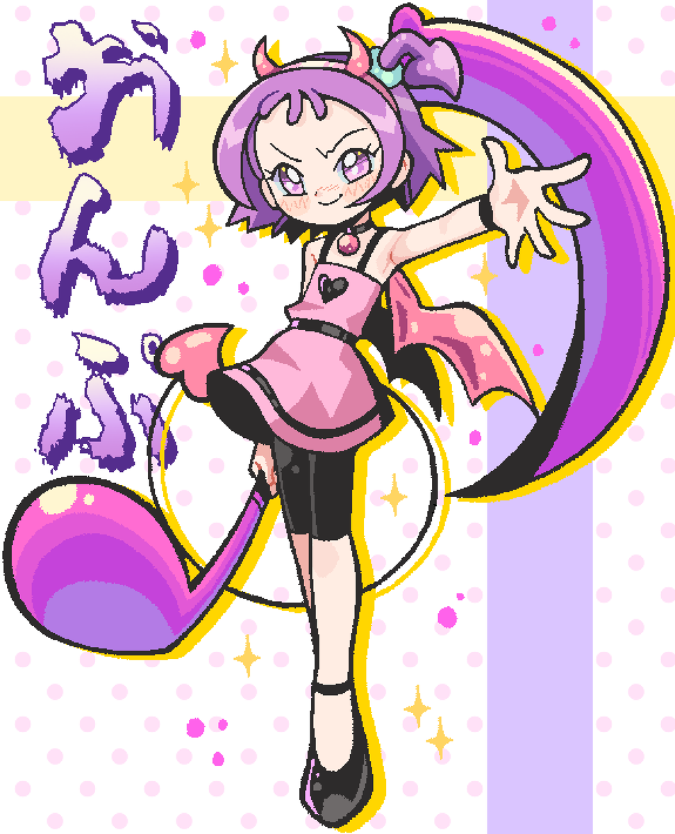 castussan's tweet photo. I found an old and cool fanart of Onpu-chan and I made my own take of it https://t.co/aXCrnUqg71