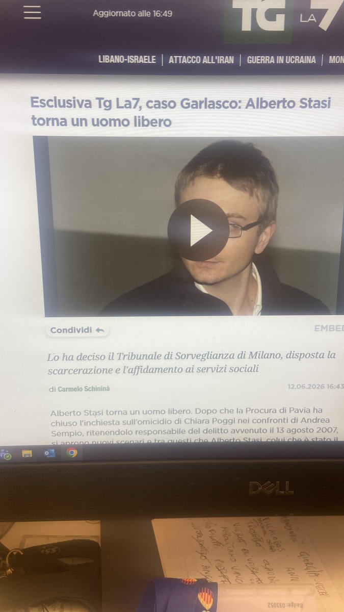 fabianaCa81's tweet photo. #Garlasco
‼️‼️Alberto sei libero ‼️
Il cuore scoppia di gioia !!!!
L I B E R O !!!!! https://t.co/q77aJqA8EY