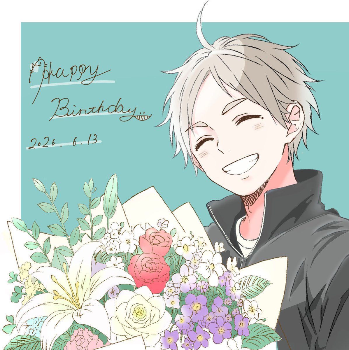 kura_kura_e's tweet photo. ⋆⸜ 𝐇𝐚𝐩𝐩𝐲𝐛𝐢𝐫𝐭𝐡𝐝𝐚𝐲 ⸝⋆

#菅原孝支誕生祭2026 #菅原孝支生誕祭2026 https://t.co/kAtT0qpM8W